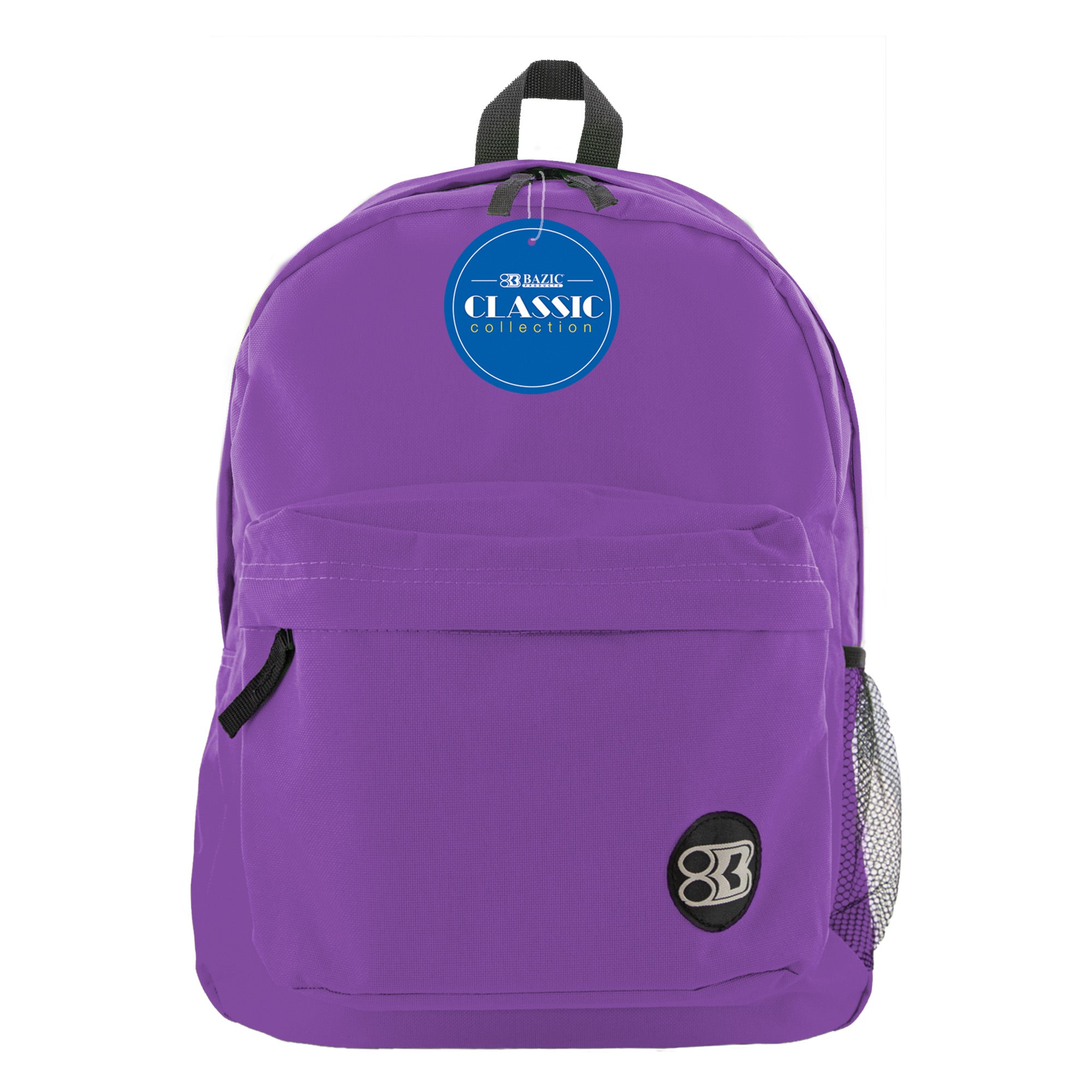 Purple Classic School Backpack, 17 Inch Book Bag