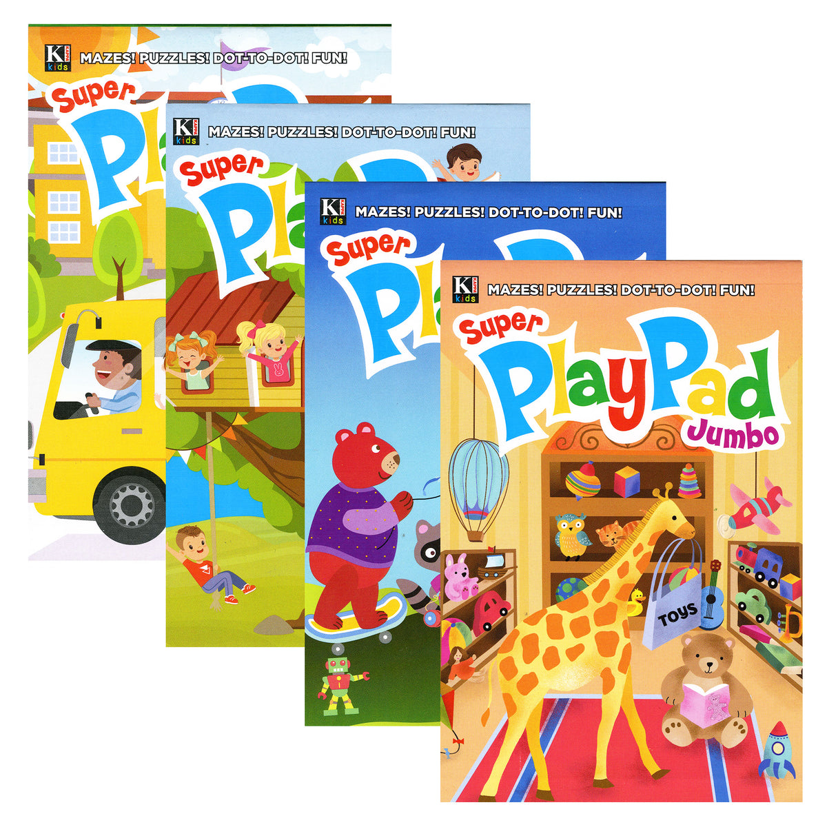 Super Jumbo Activity & Puzzle Pad, Digest