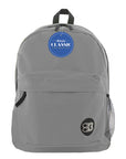 17" Gray Classic Backpack