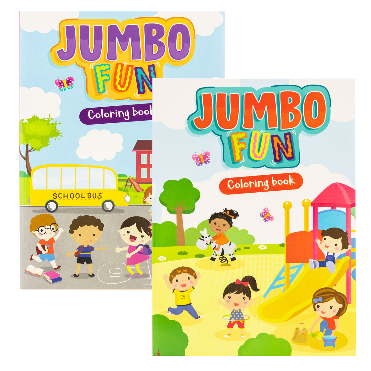 Jumbo Fun Coloring and Activity Books