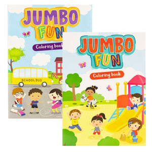 JUMBO Fun Coloring & Activity Book