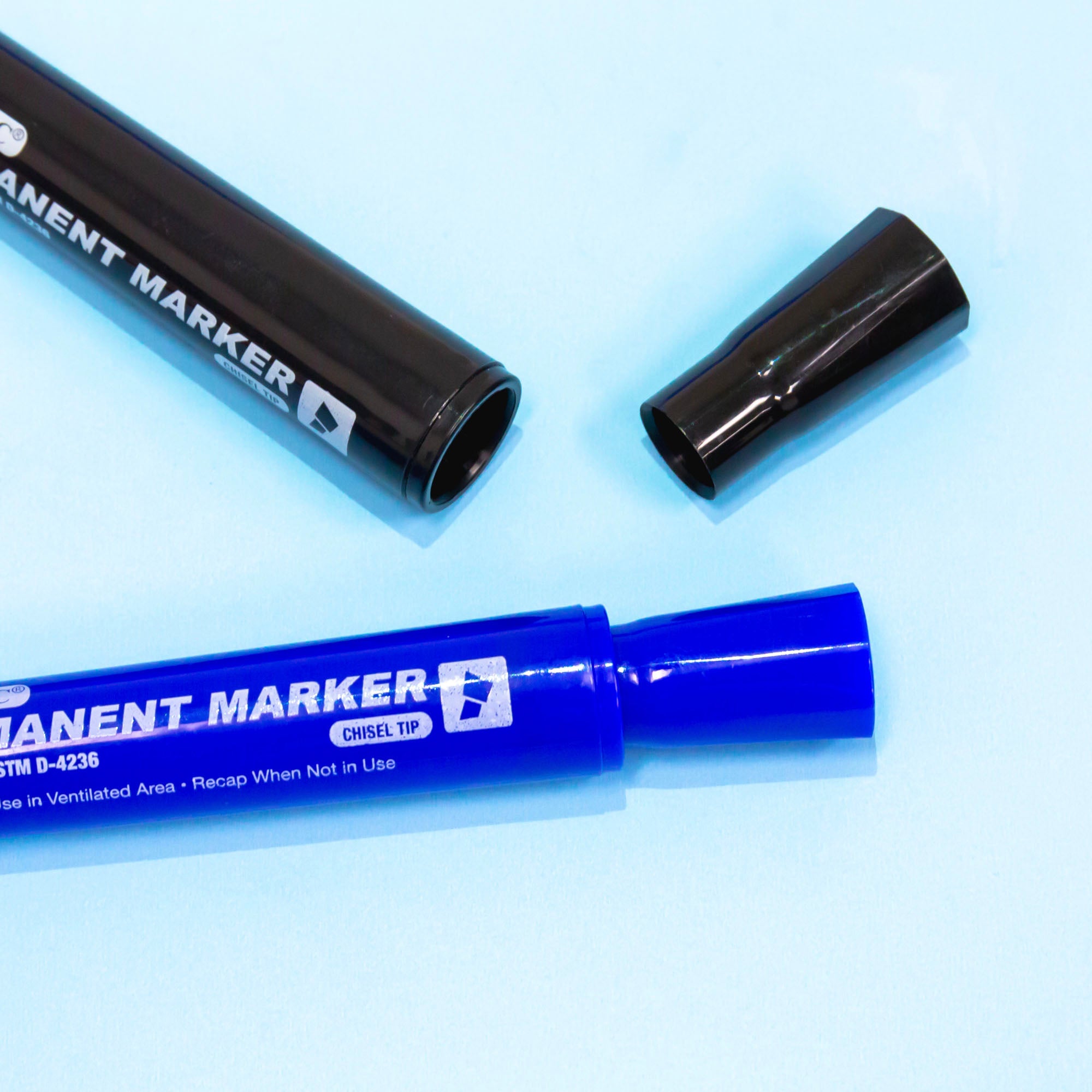 Assorted Jumbo Chisel Tip Permanent Markers