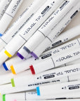6 Fluorescent Colors Dual Tip Sketch Markers