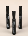 Chisel Tip Desk Style Black Permanent Marker (3/Pack)