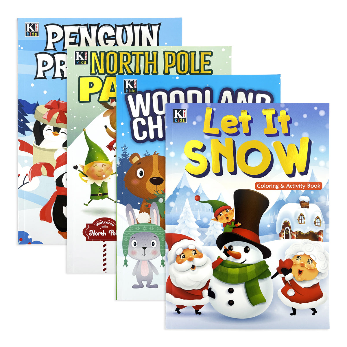 Christmas Coloring & Activity Books