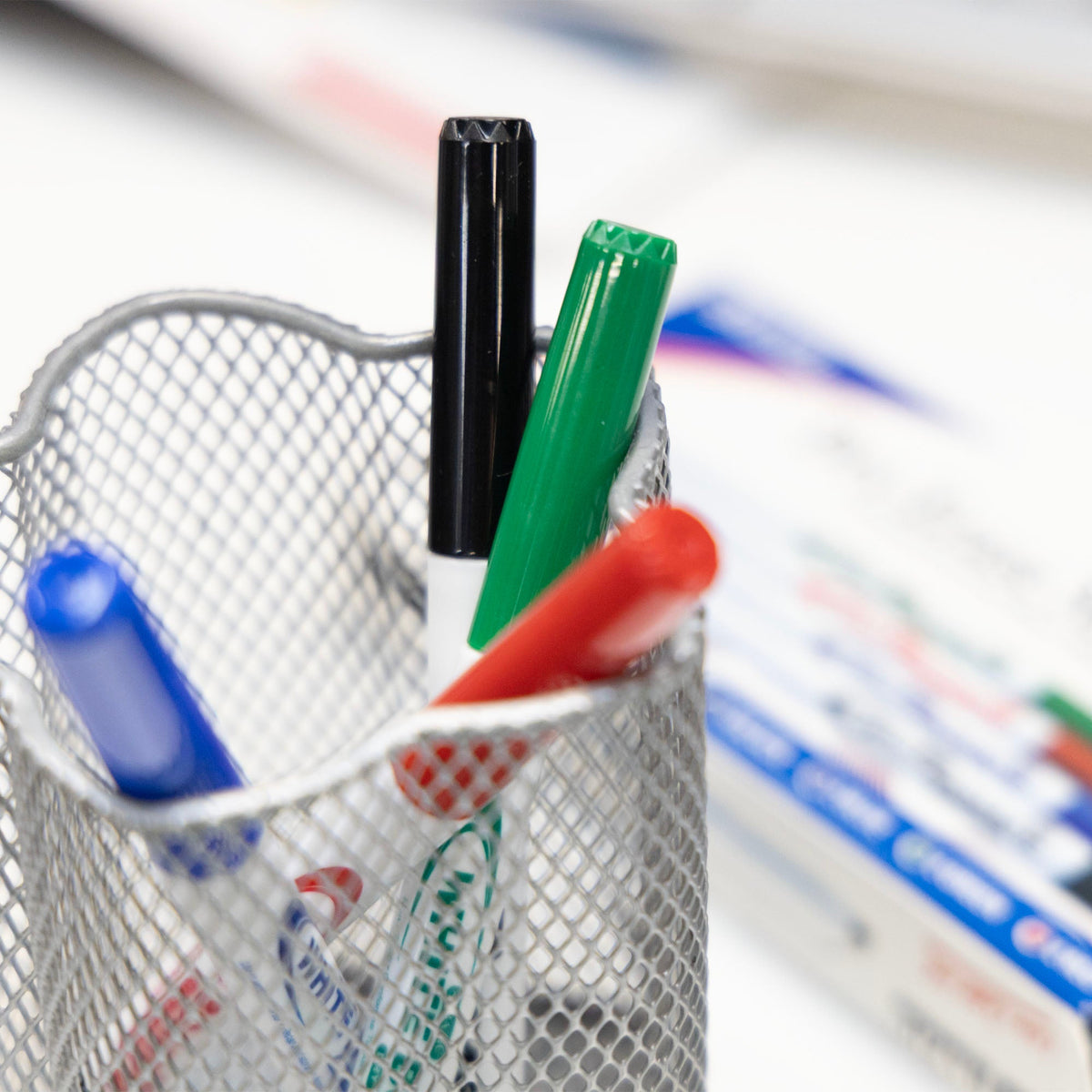 Assorted Fine Tip Dry Erase Markers, Low-Odor