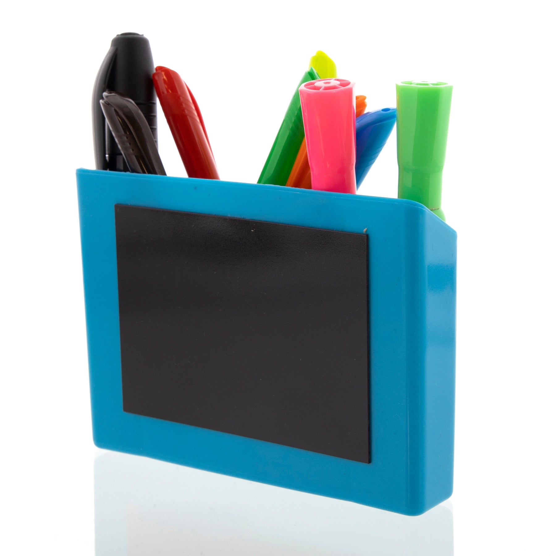 Magnetic Storage Box, 3 Compartments, Assorted Colors