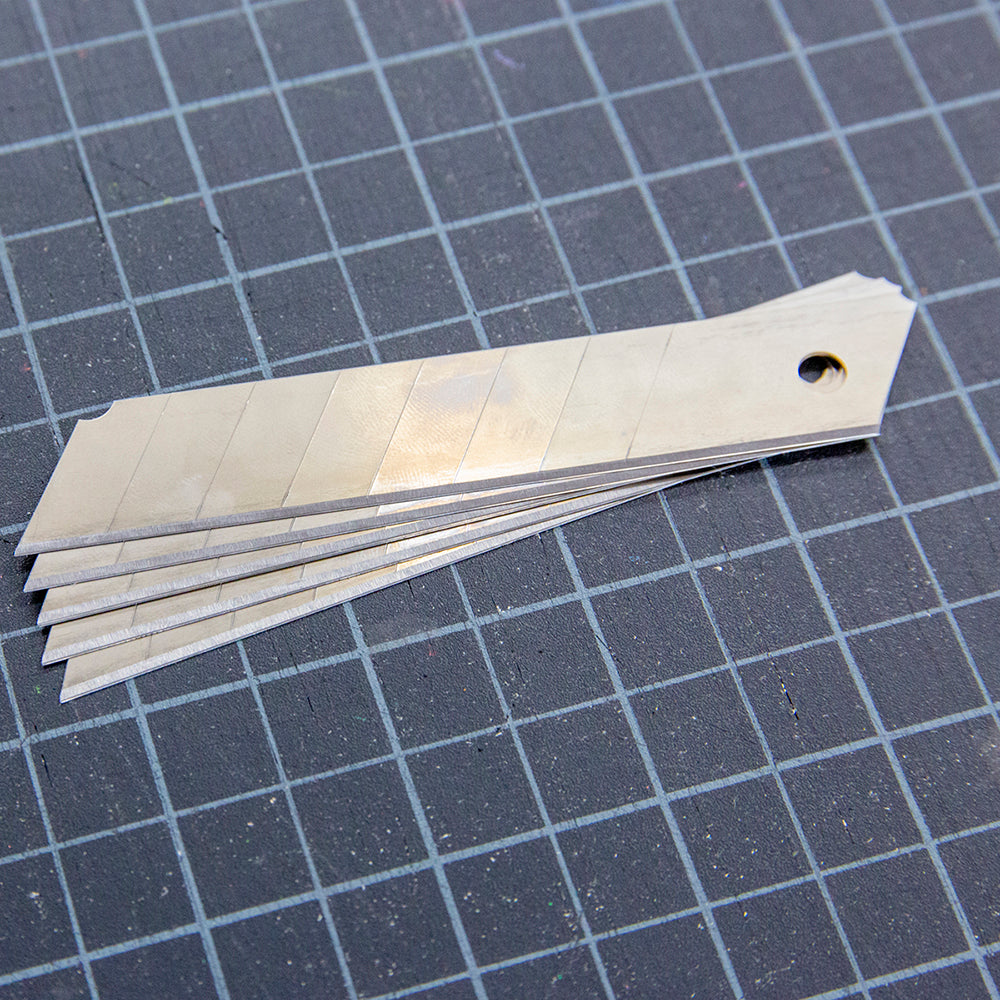 18 Mm Snap-Off Replacement Blades, 8 Count