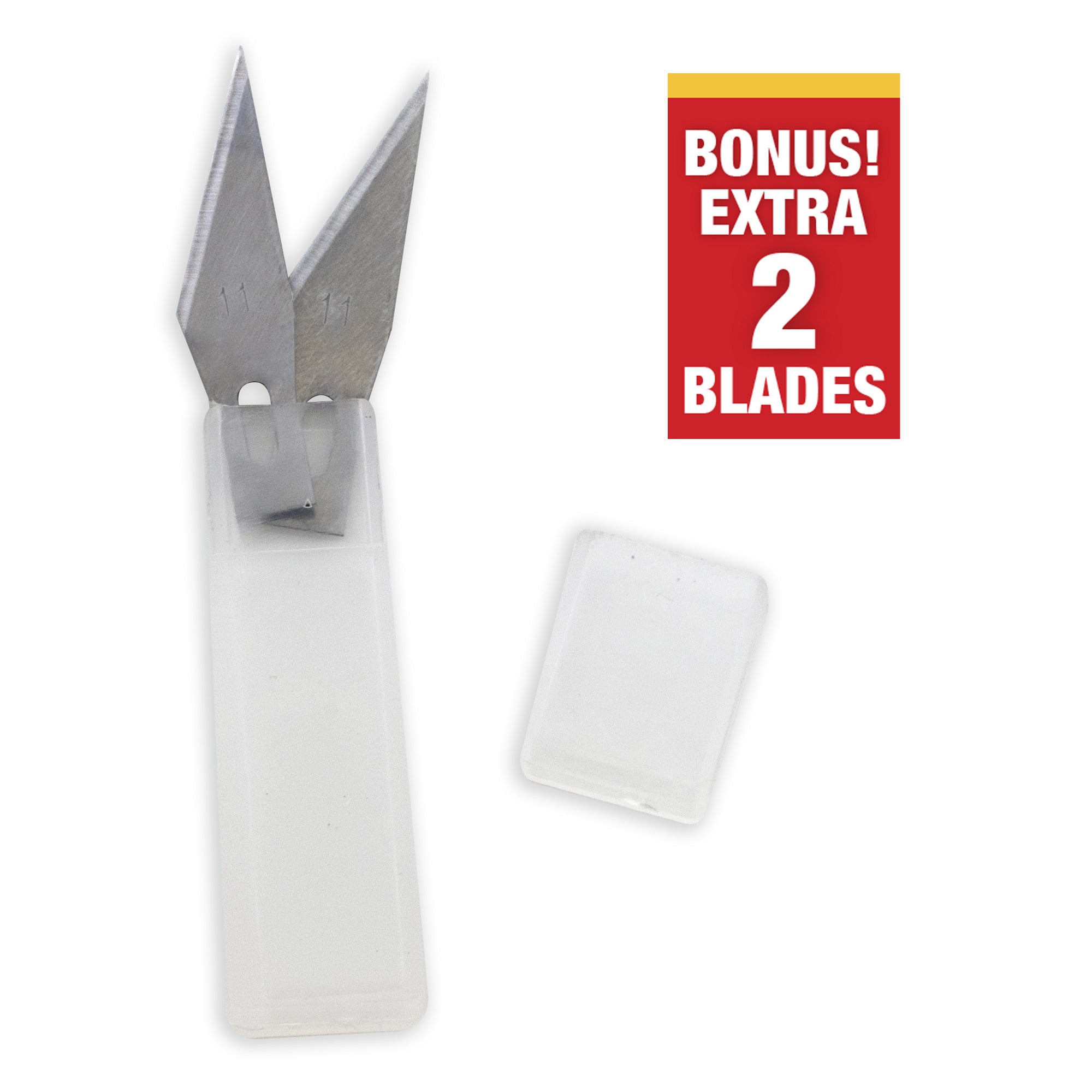 Precision Knife, #11 Classic Blade, 2 Bonus Blades