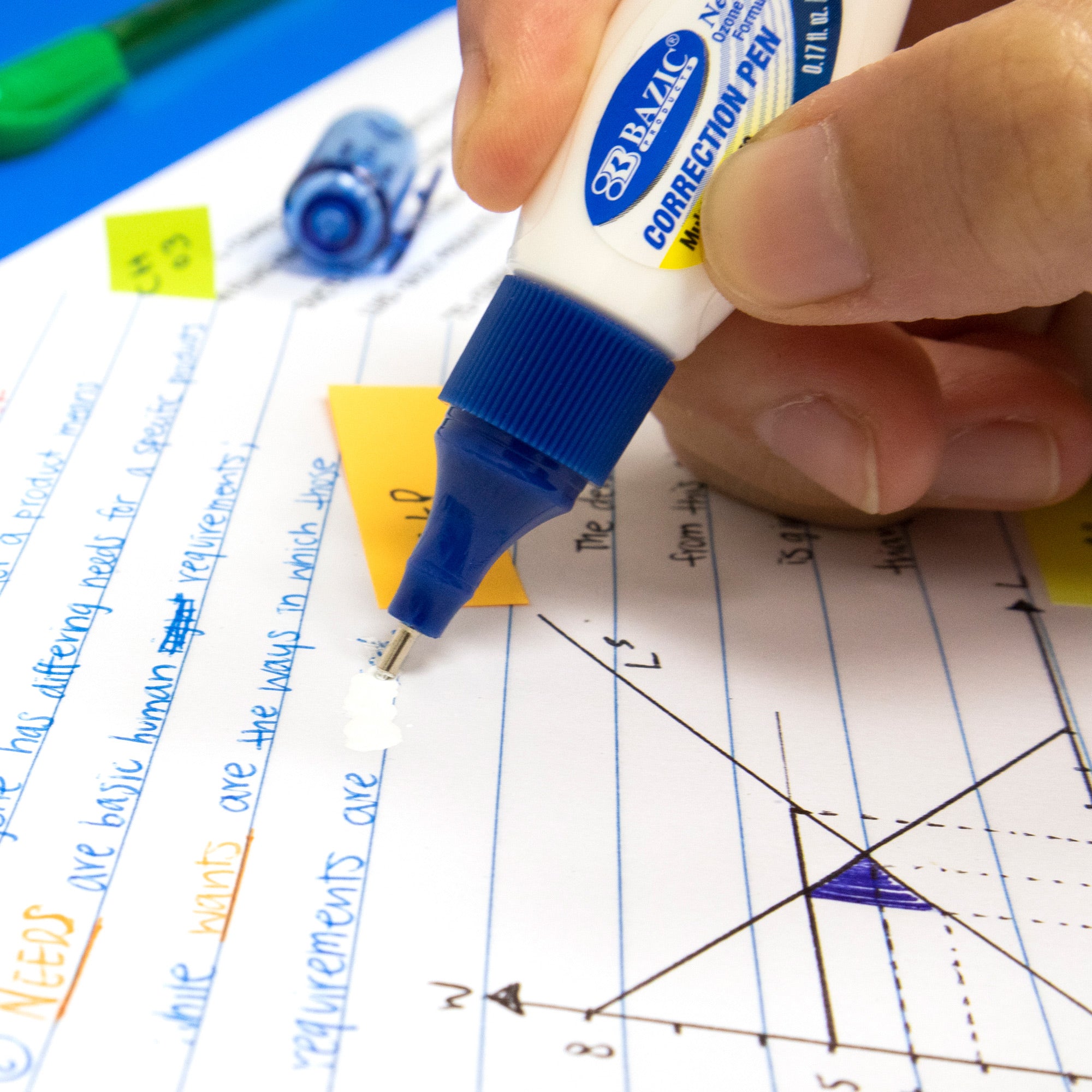 Mini Correction Pen, 0.17 fl oz, 2 Count