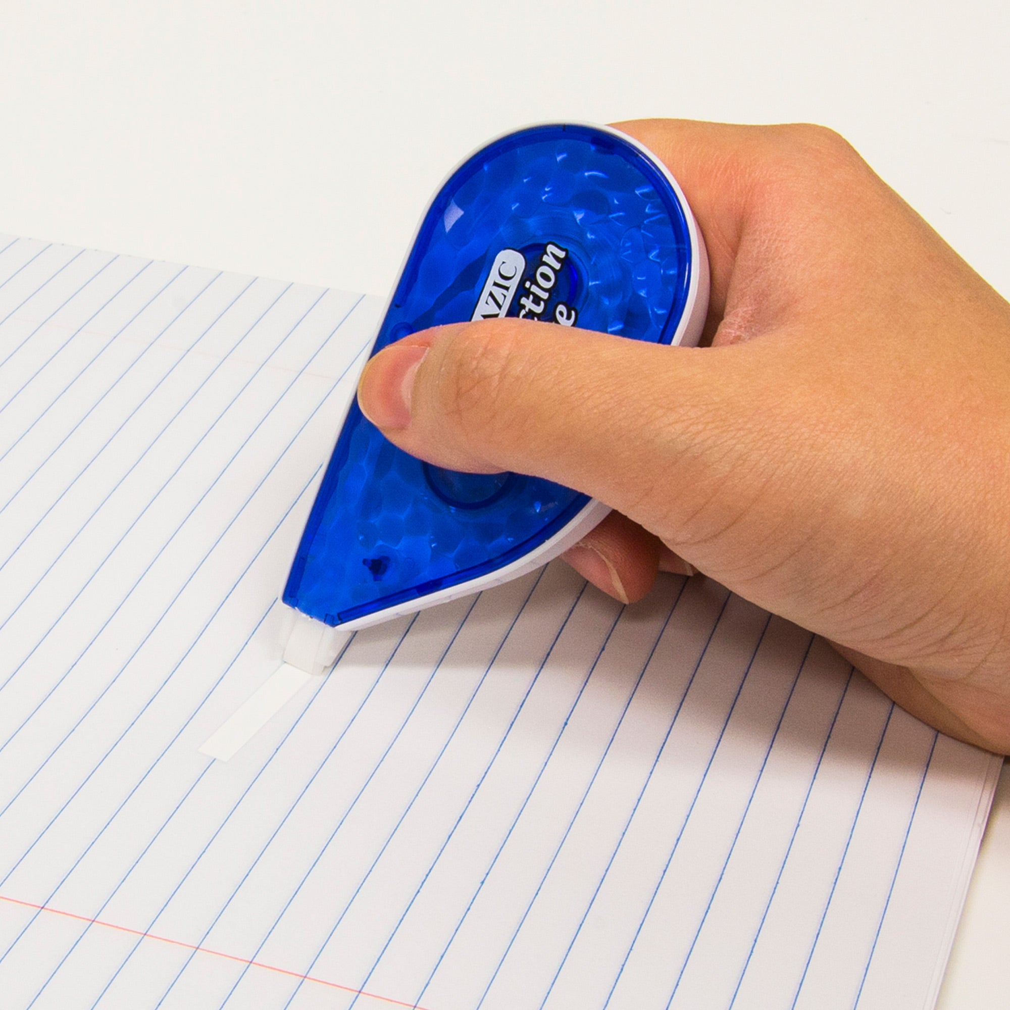 Crystal Correction Tape, 5 mm x 236 in, Dry White Film