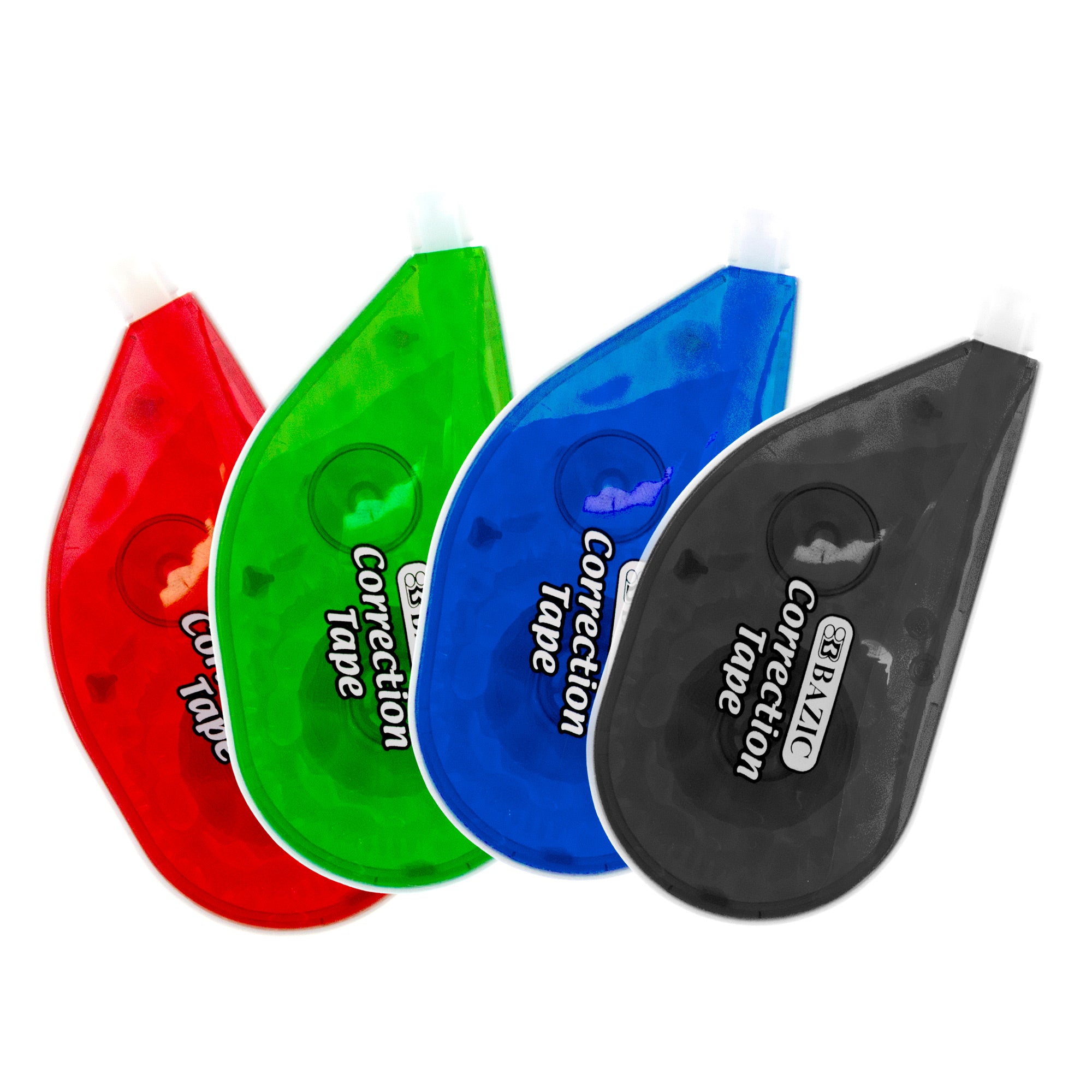 Crystal Correction Tape, 5 mm x 236 in, Dry White Film