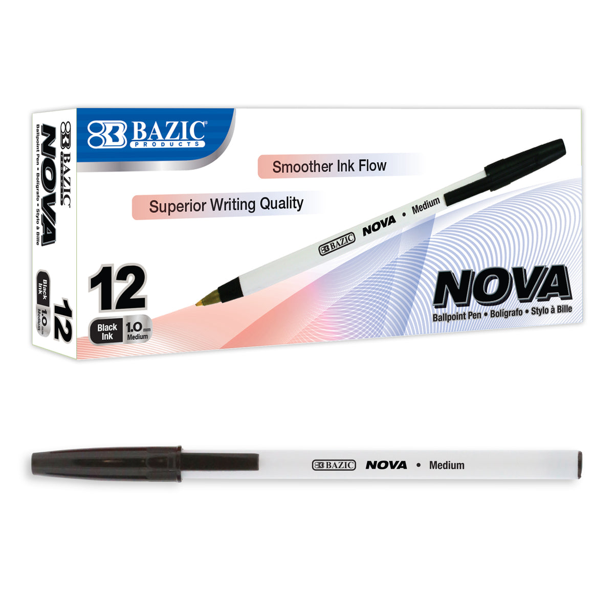 Nova Black Color Stick Pen