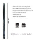 Arrow Black Stick Pen (10/Pack)