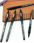 Jetz 1.4 mm Tip Black FUSE Tech Ink Pen w/ Cushion Grip (5/Pack)