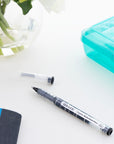 Dayton Black Rollerball Pen with Metal Clip (3/Pack)