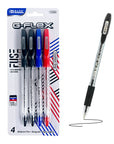 G-Flex Asst. Color FUSE Tech Ink Pen w/ Cushion Grip (4/Pack)