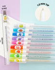 10 Scented Glitter Color Collorelli Gel Pen