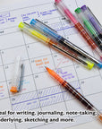 Dayton 6 Color Rollerball Pen w/ Metal Clip