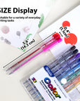 10 Color Retractable Pen