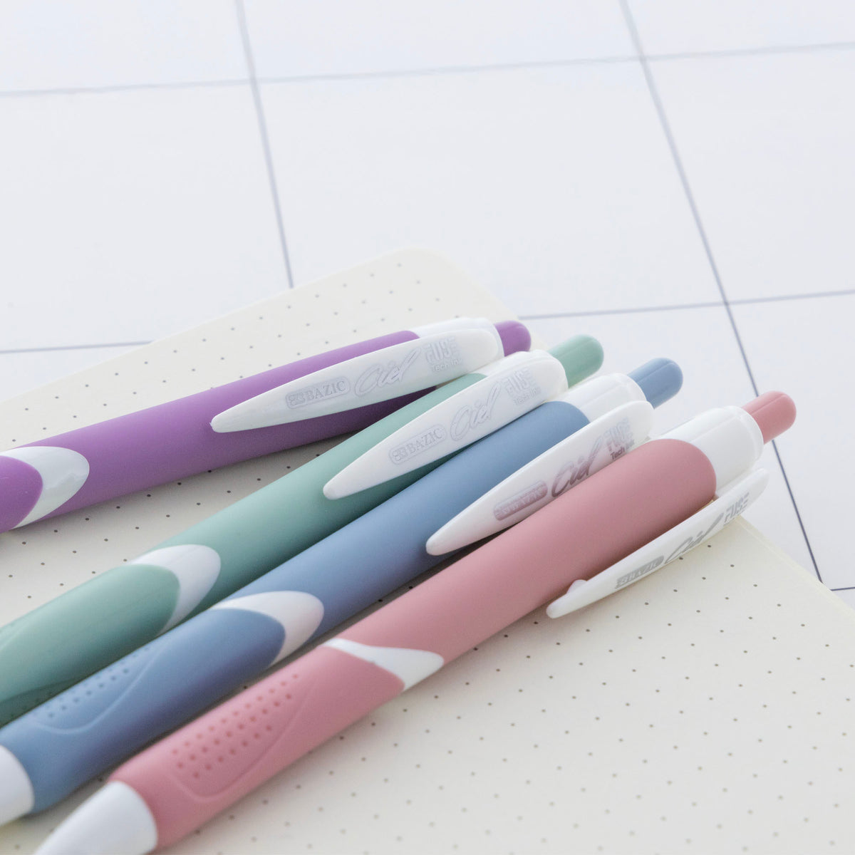 Ciel Serena Retractable FUSE Tech Pens, Color Barrel