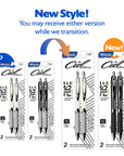 Ciel Chroma FUSE Tech Ink Retractable Pen w/ Rubberized Barrel & Metal Clip (2/Pack)