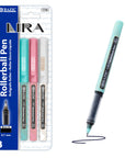 Lira Black Rollerball Pen (3/Pack)