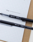 Callum Black Needle-Tip Rollerball Pen (2/Pack)