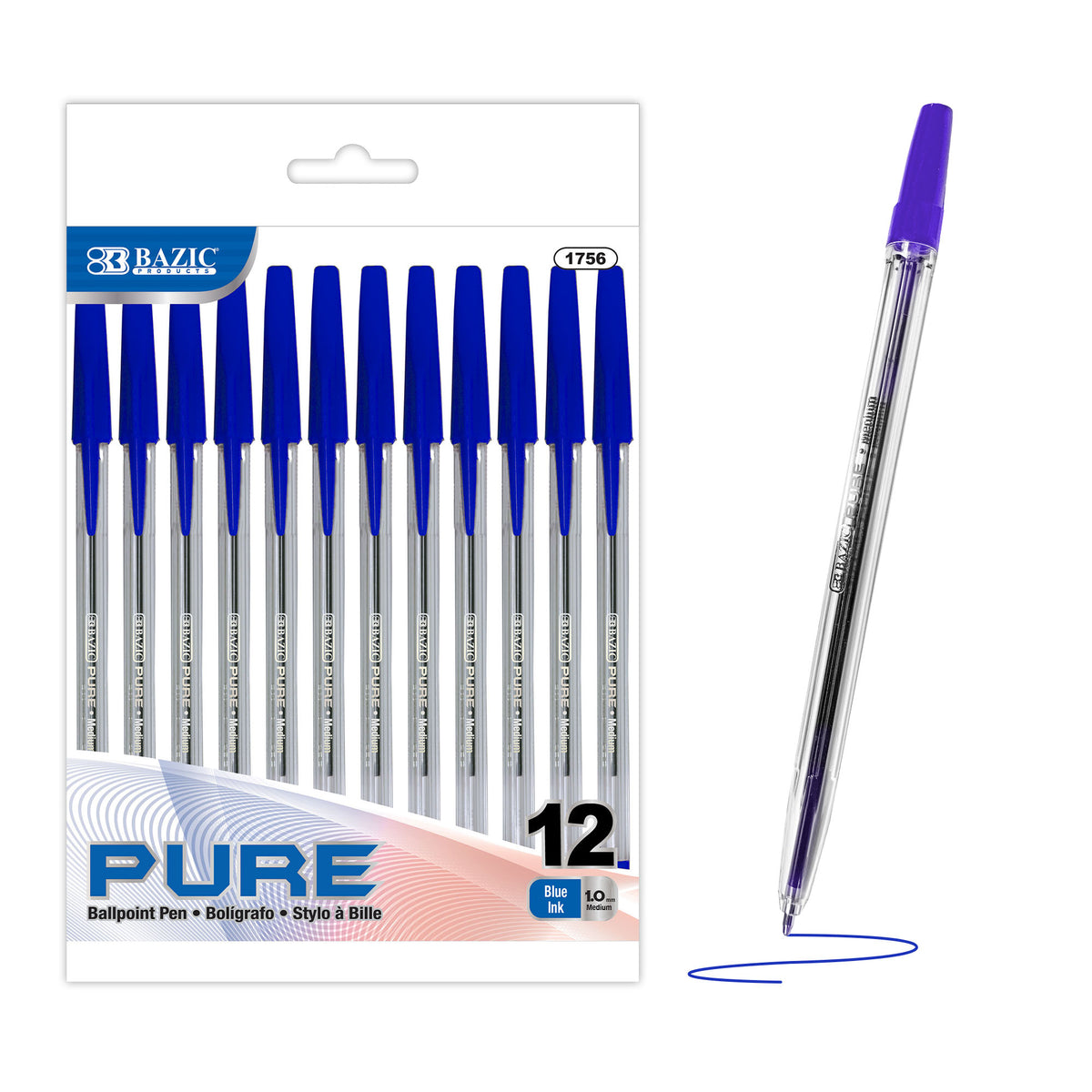 Pure Blue Stick Pen
