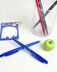 Ixion Assorted Color Retractable Pen (5/Pack)