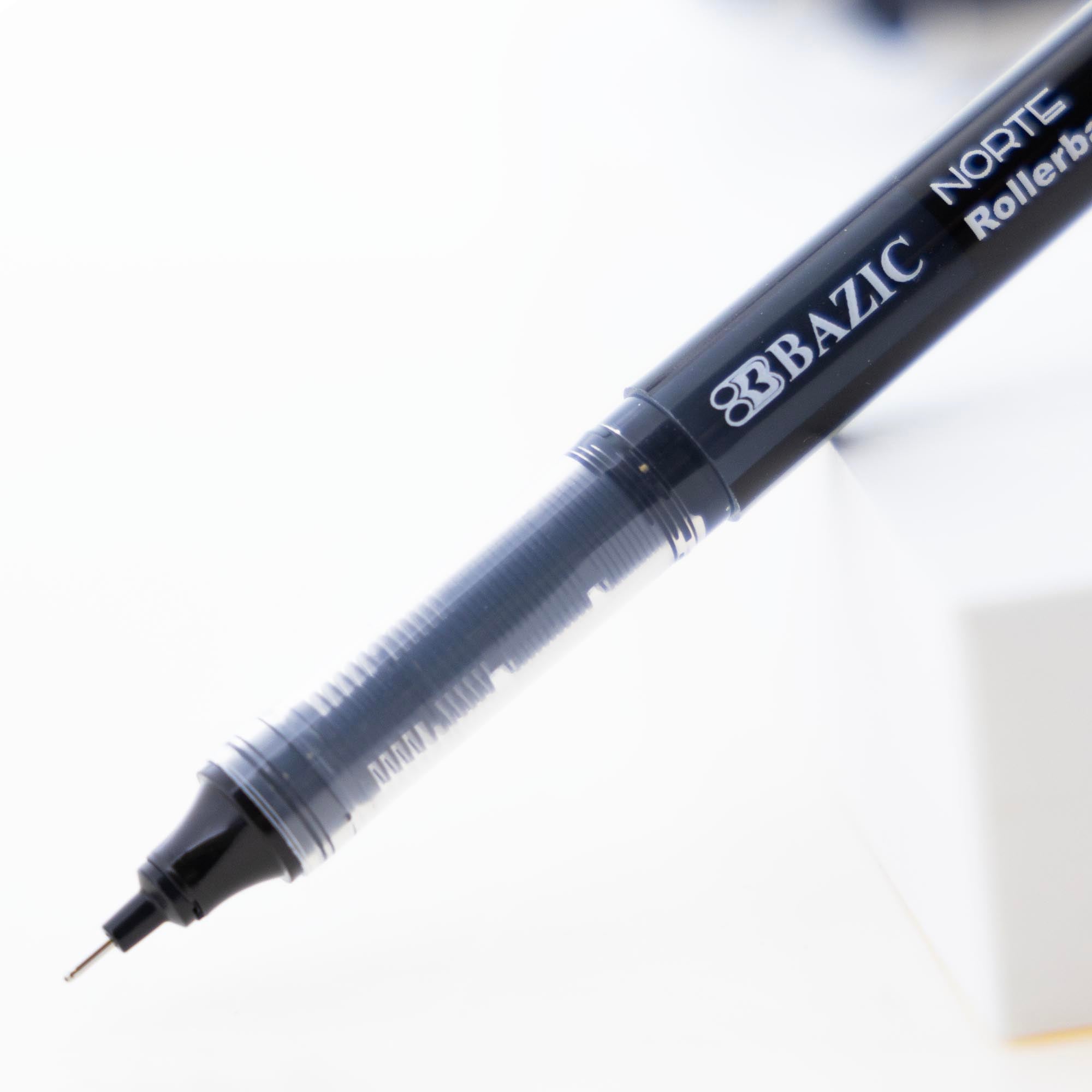 Norte Assorted Rollerball Pens, 0.5 mm Needle, 3 Count