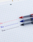 Norte Asst. Color Needle-Tip Rollerball Pen (3/Pack)
