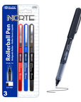 Norte Asst. Color Needle-Tip Rollerball Pen (3/Pack)