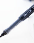 Norte Black Needle-Tip Rollerball Pen (3/Pack)