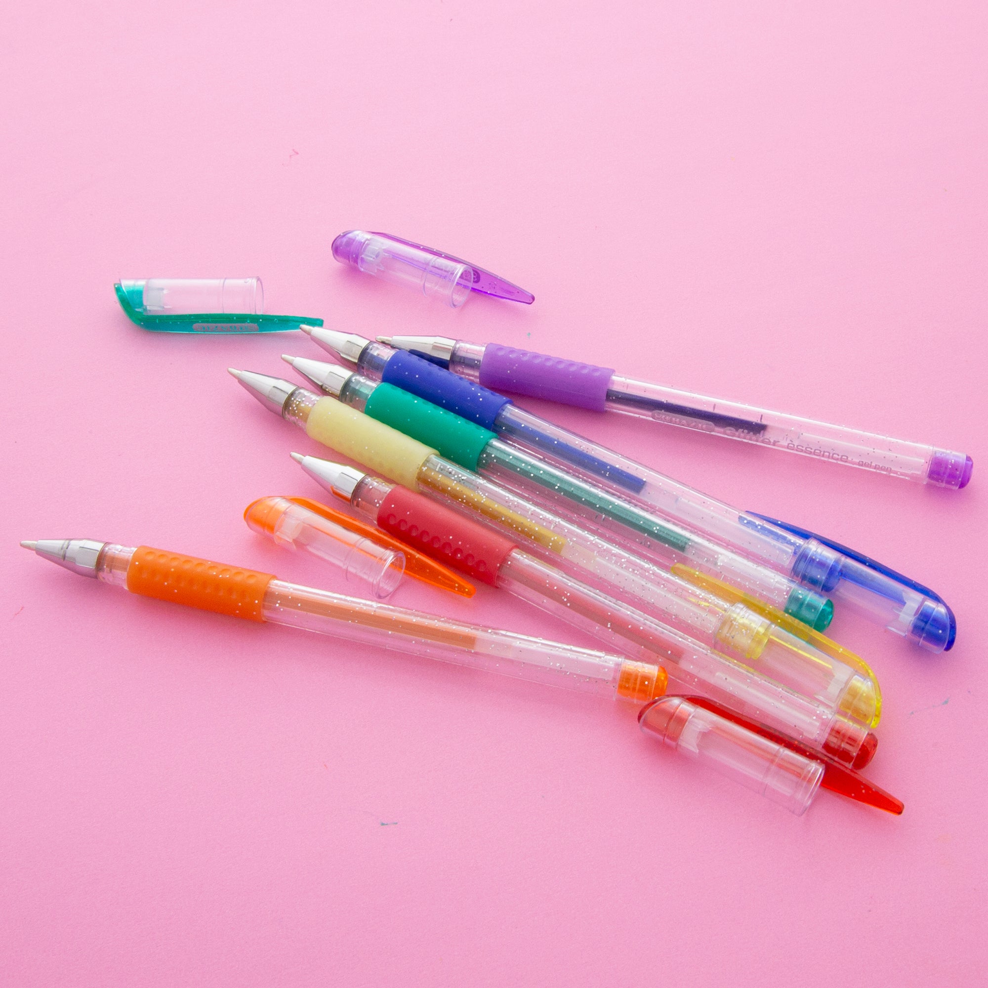 Glitter Gel Pens, 6 Count, 1.0 mm Medium, Assorted