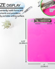 Standard Size Plastic Clipboard w/ Low Profile Clip