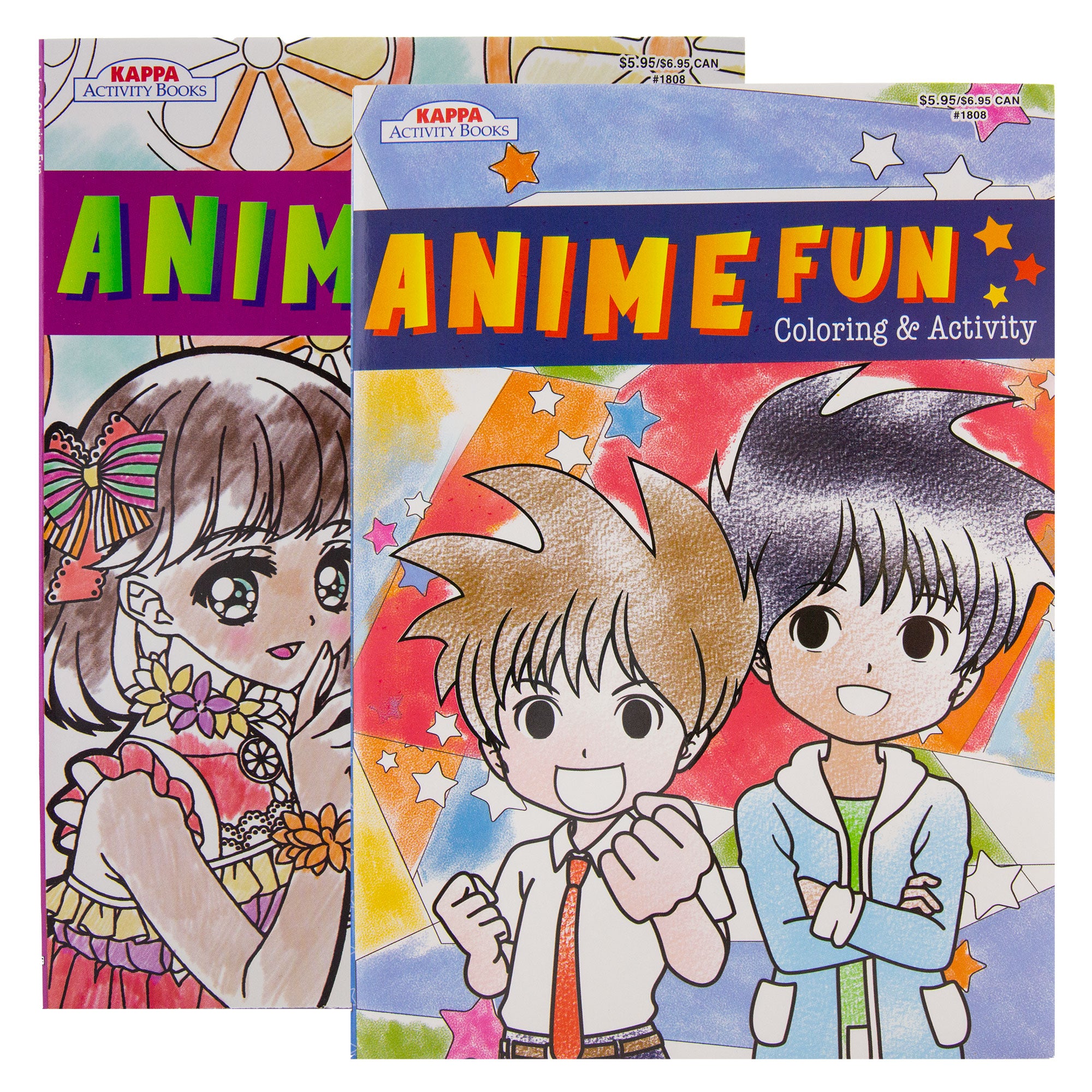 KAPPA Anime Fun Coloring & Activity Book