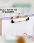 Hardboard Clipboard Standard Size Retro w/ Low Profile Clip