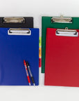 PVC Clipboard A4 Size Folder w/ Low Profile Clip