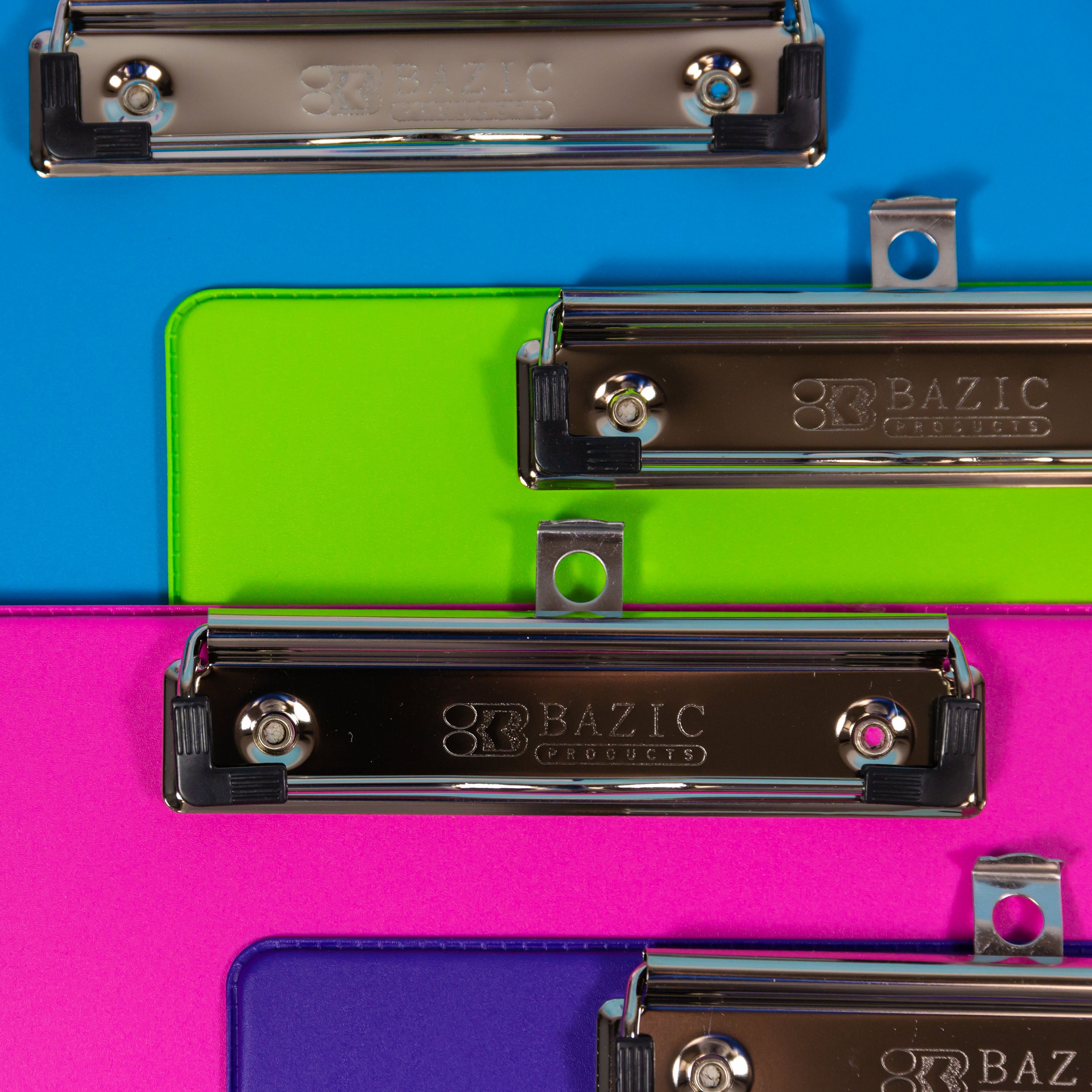 Clipboard, Bright Colors, Low Profile Clip