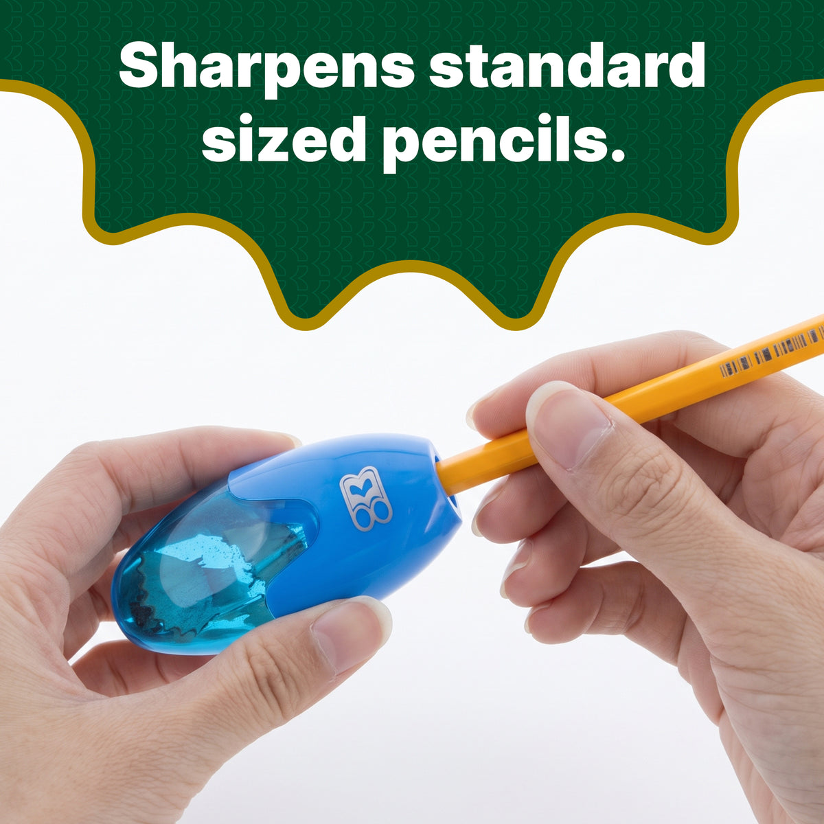 Single Hole Pencil Sharpeners with Receptacle
