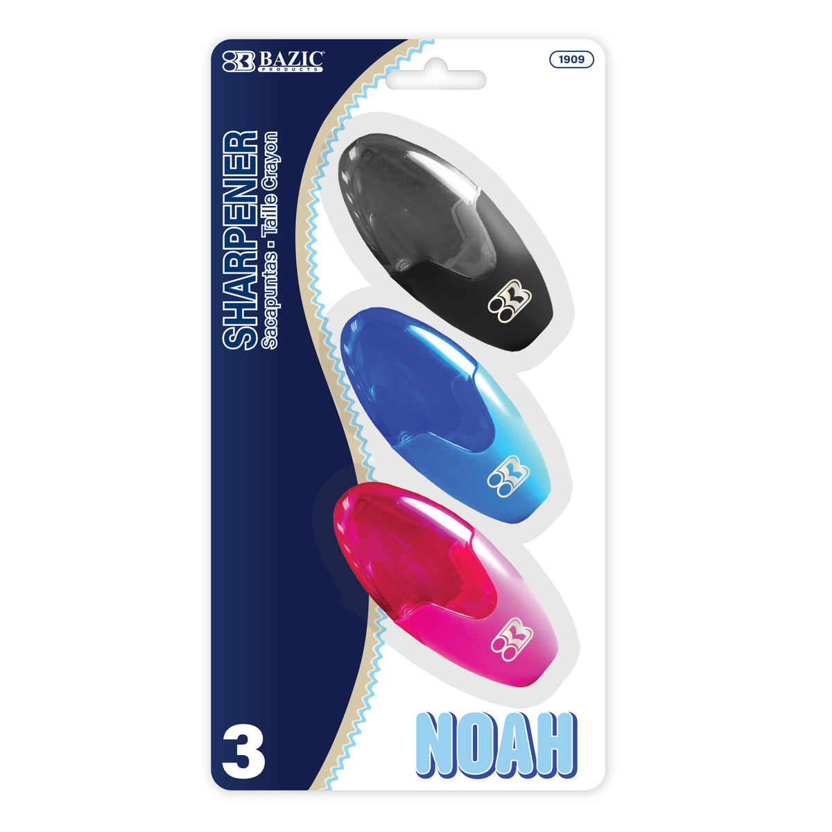 Single Hole Pencil Sharpeners with Receptacle
