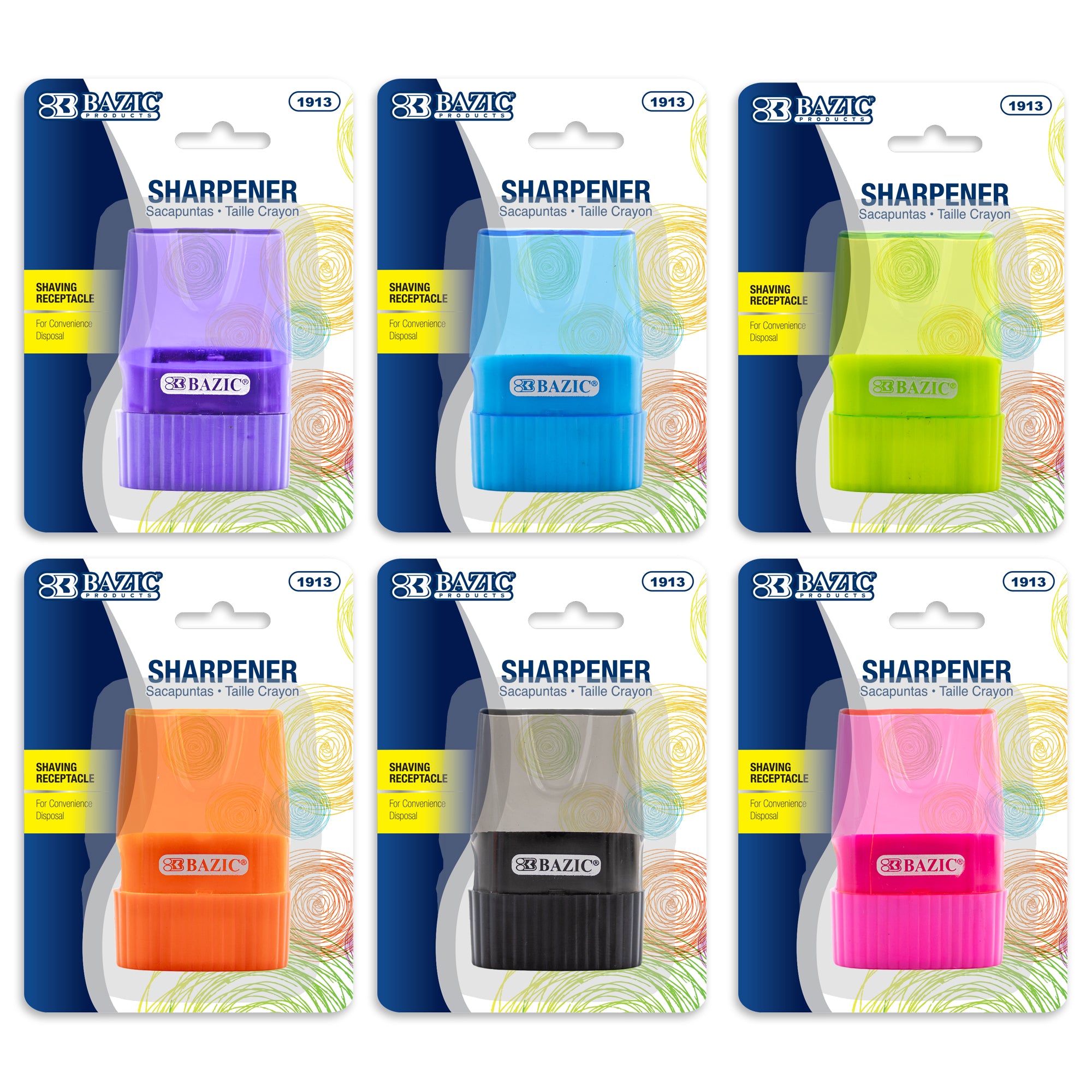 Remi Sharpener w/ Receptacle