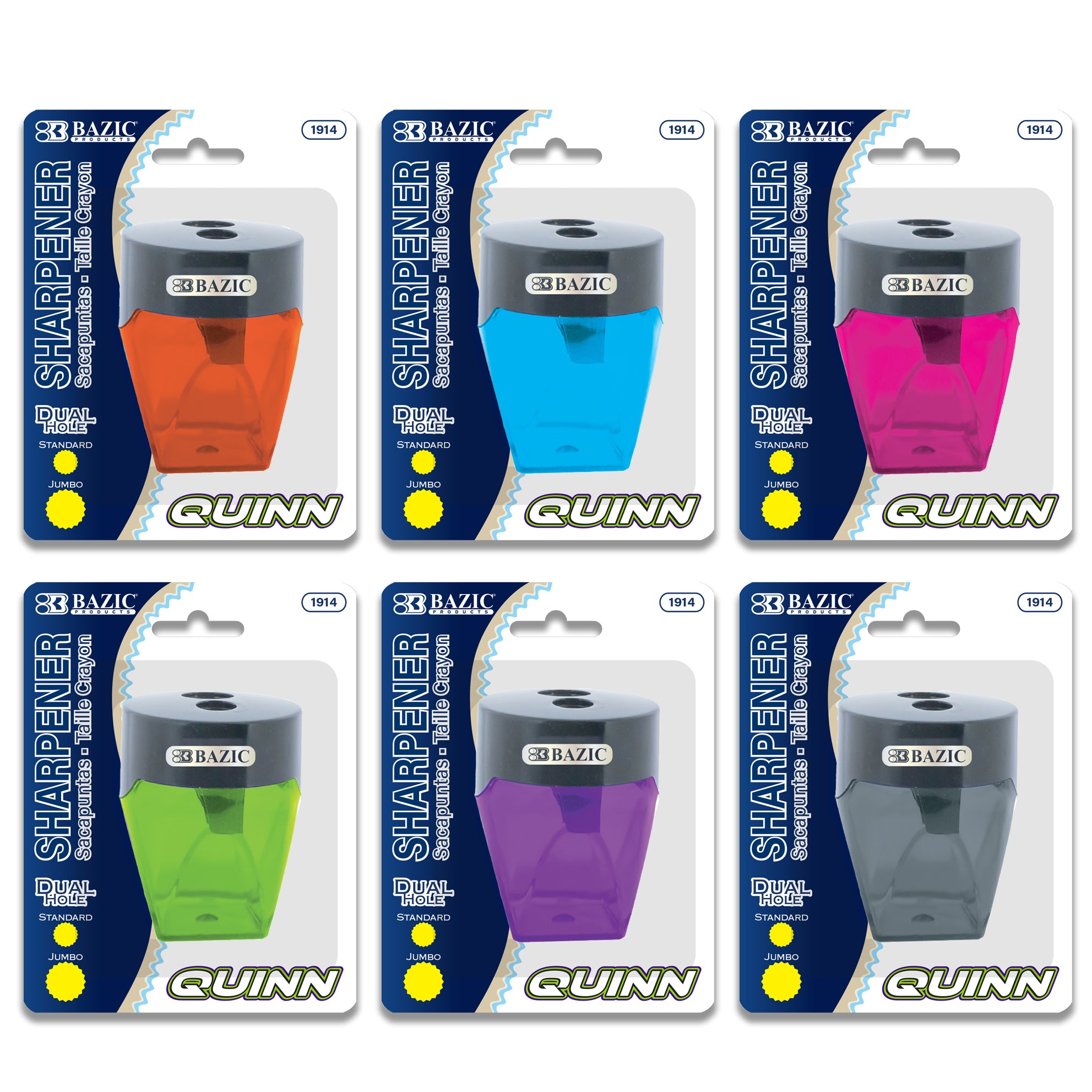Quinn Dual Hole Sharpener w/ Diamond Receptacle