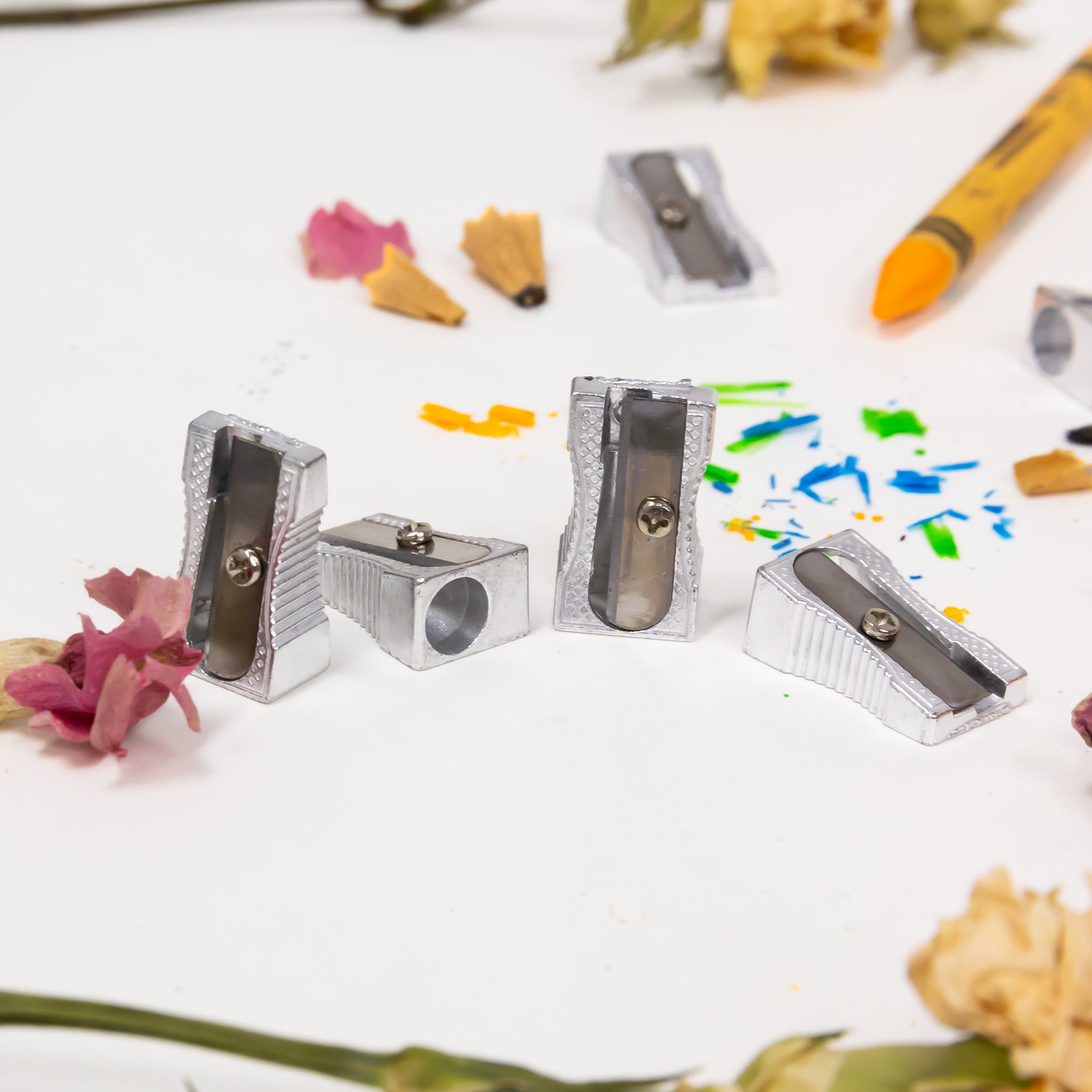 Metal Pencil Sharpener, 6 Count