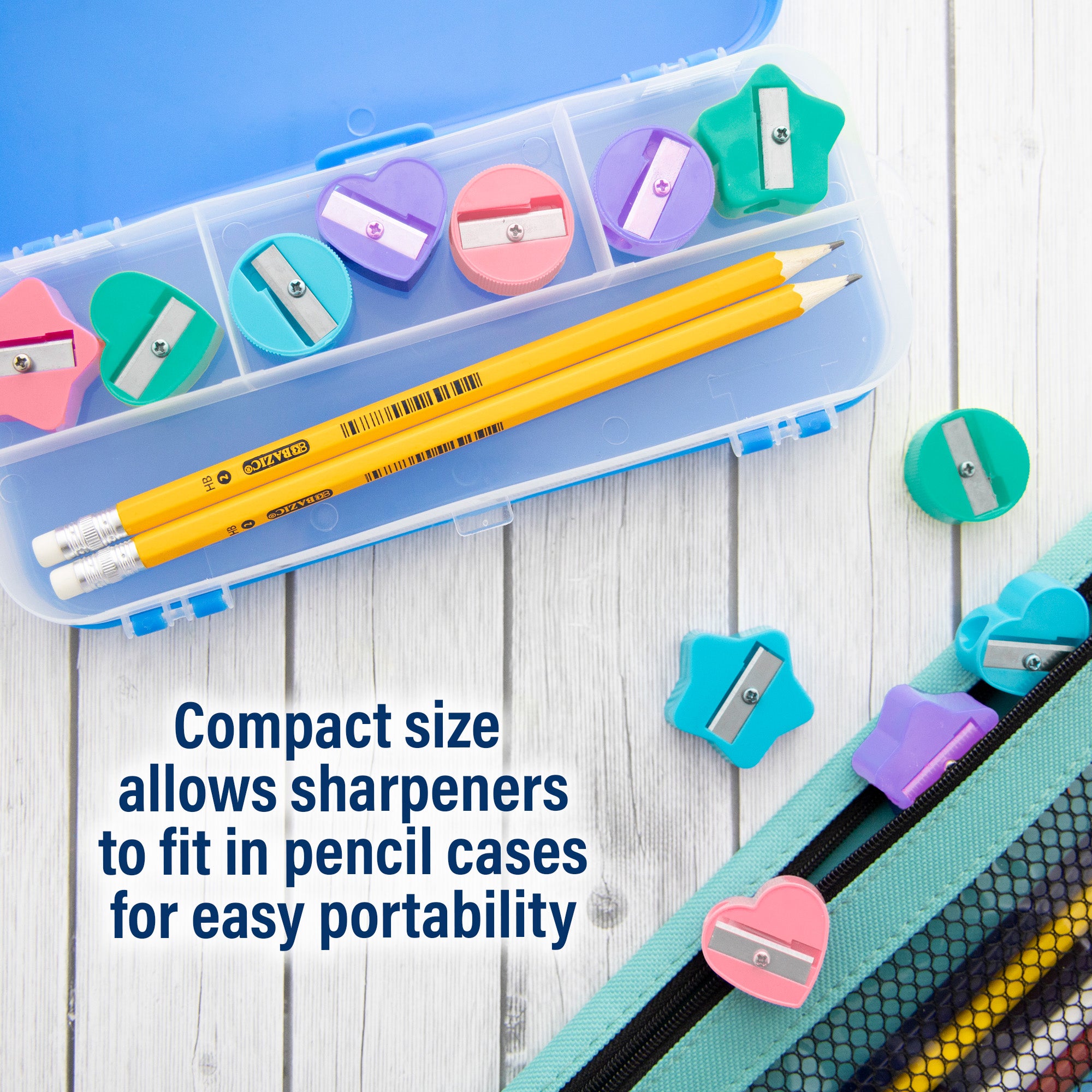 Fun Shaped Pencil Sharpener (12/Pack)