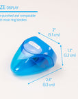 Kara Dual Hole Sharpener w/ Triangle Receptacle (2/Pack)