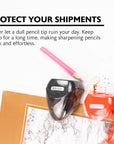Kara Dual Hole Sharpener w/ Triangle Receptacle (2/Pack)