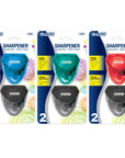 Kara Dual Hole Sharpener w/ Triangle Receptacle (2/Pack)