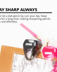 Kara Dual Hole Sharpener w/ Triangle Receptacle